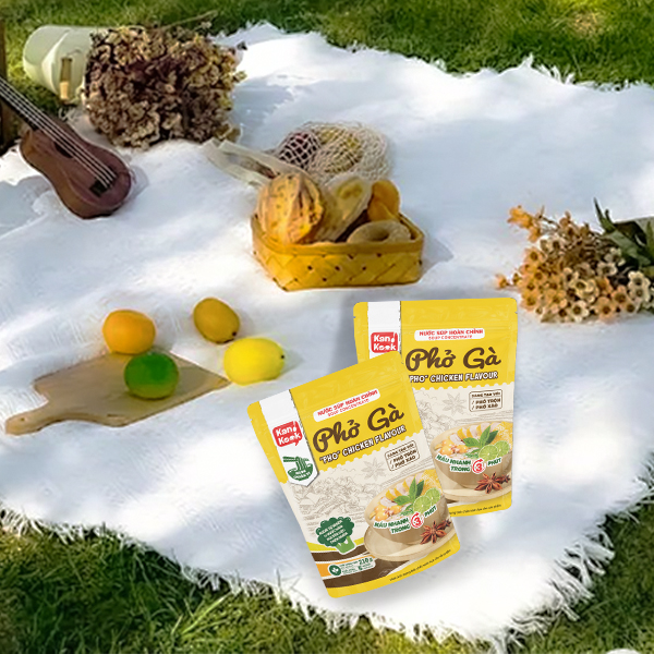 Nước Xốt (Sốt) Cô Đặc Vị Phở Gà KanKook Gói 210g Nấu/Trộn Ăn Liền Vị Hoàn Chỉnh Chuẩn Vị Phở Sài Gòn