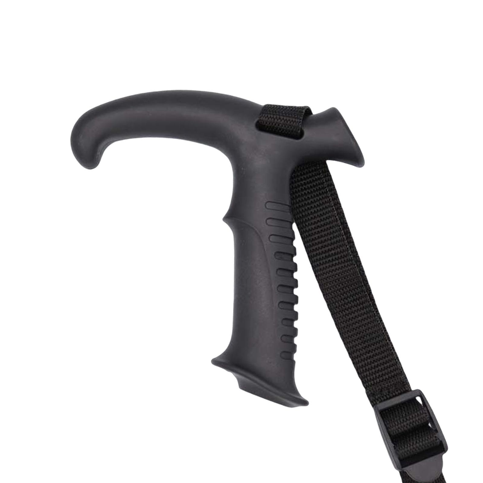 Trekking Poles Head 18/20mm Anti Shock Cane Handle for Climbing Walking Mountaineering