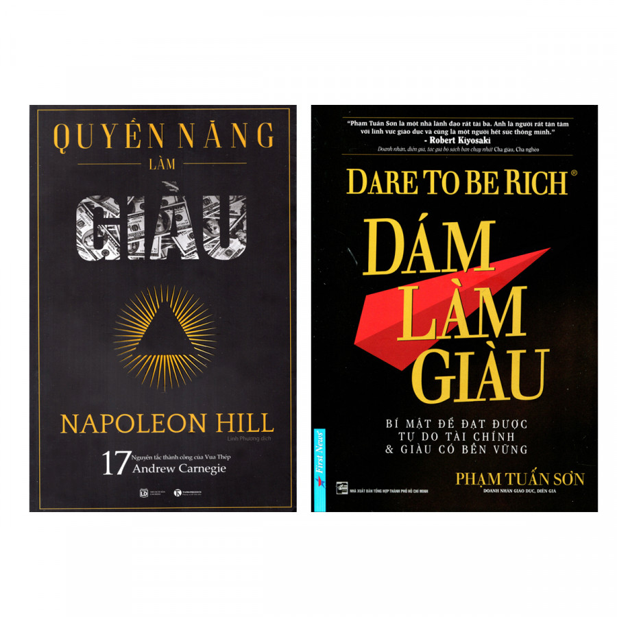 Combo: Quyền Năng Làm Giàu + Dám Làm Giàu