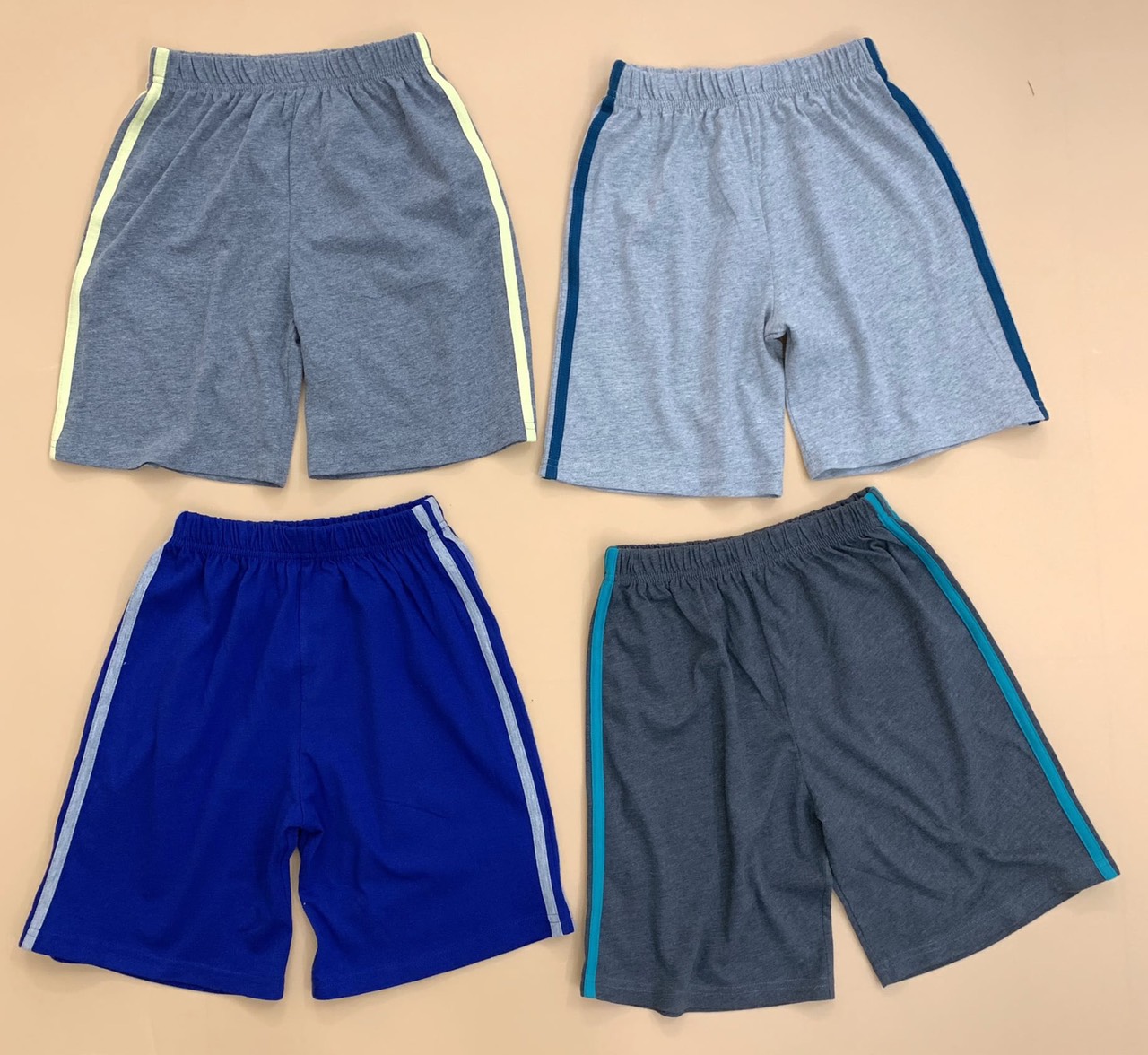 Quần đùi cotton cho bé trai 4-14 tuổi