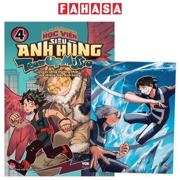 My Hero Academia - Học Viện Siêu Anh Hùng - Team Up Mission Tập 4 - Cuộc Sống Thường Nhật Của Những Siêu Anh Hùng - Tặng Kèm Postcard