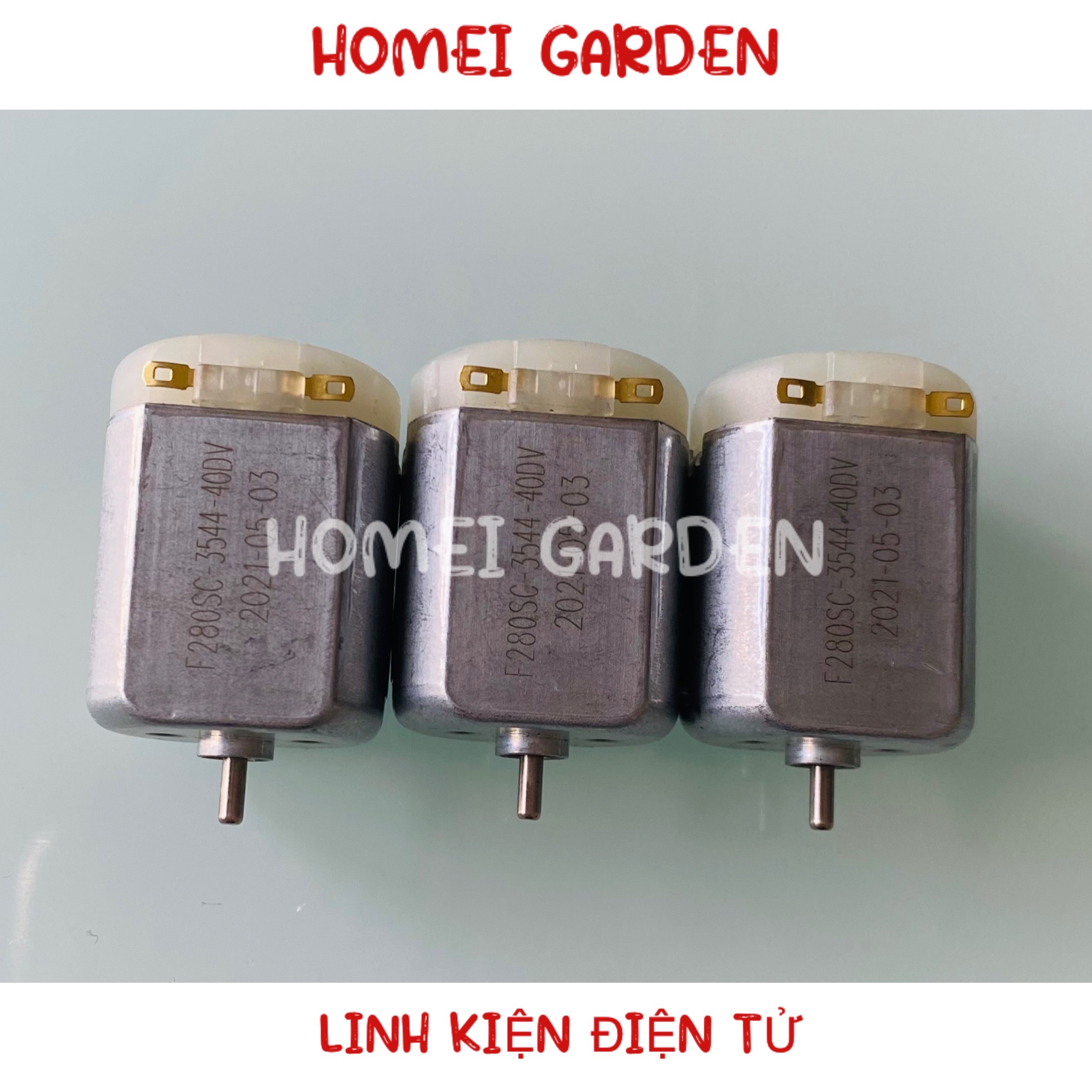 Động cơ motor 280 3,7 - 7,2V13000 - 25500 vòng/phút có chổi than từ tính mạnh chất lượng cao - HM0101