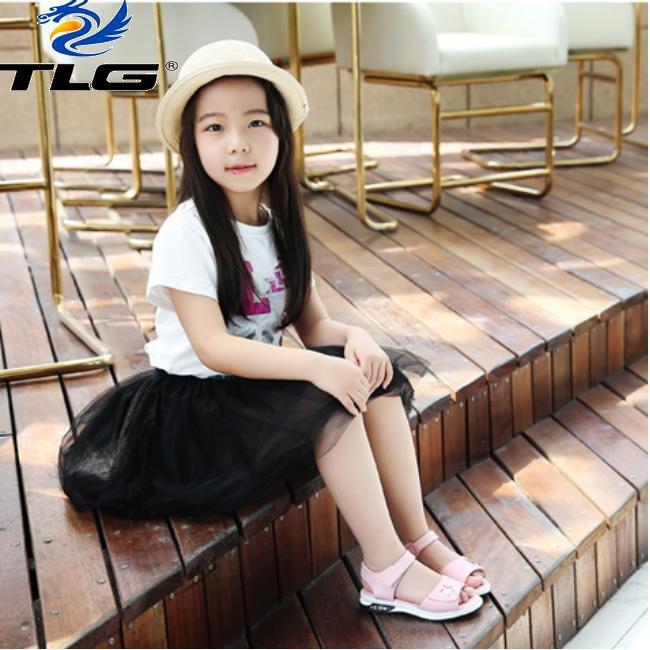Sandal Hàn Quốc siêu dễ thương cho bé gái Đồ Da Thành Long TLG 20705