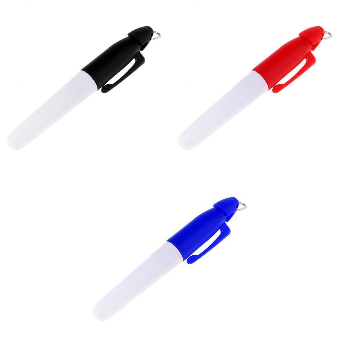 3Pcs Golf Marker  Writing  Pen Scoring Pen For Golf
