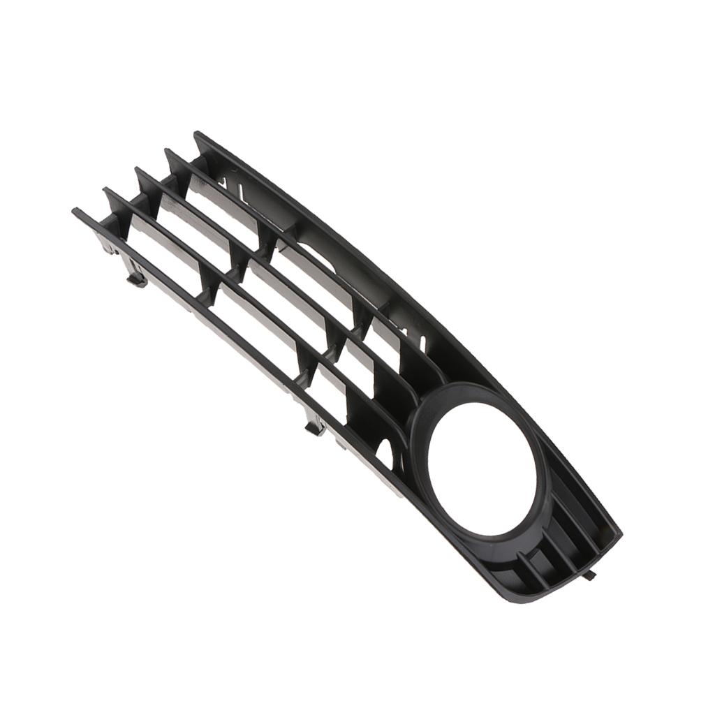 Front Bumper Lower Fog Light Lamp Left Side Grilles For AUDI A4 S4 B6 01-05