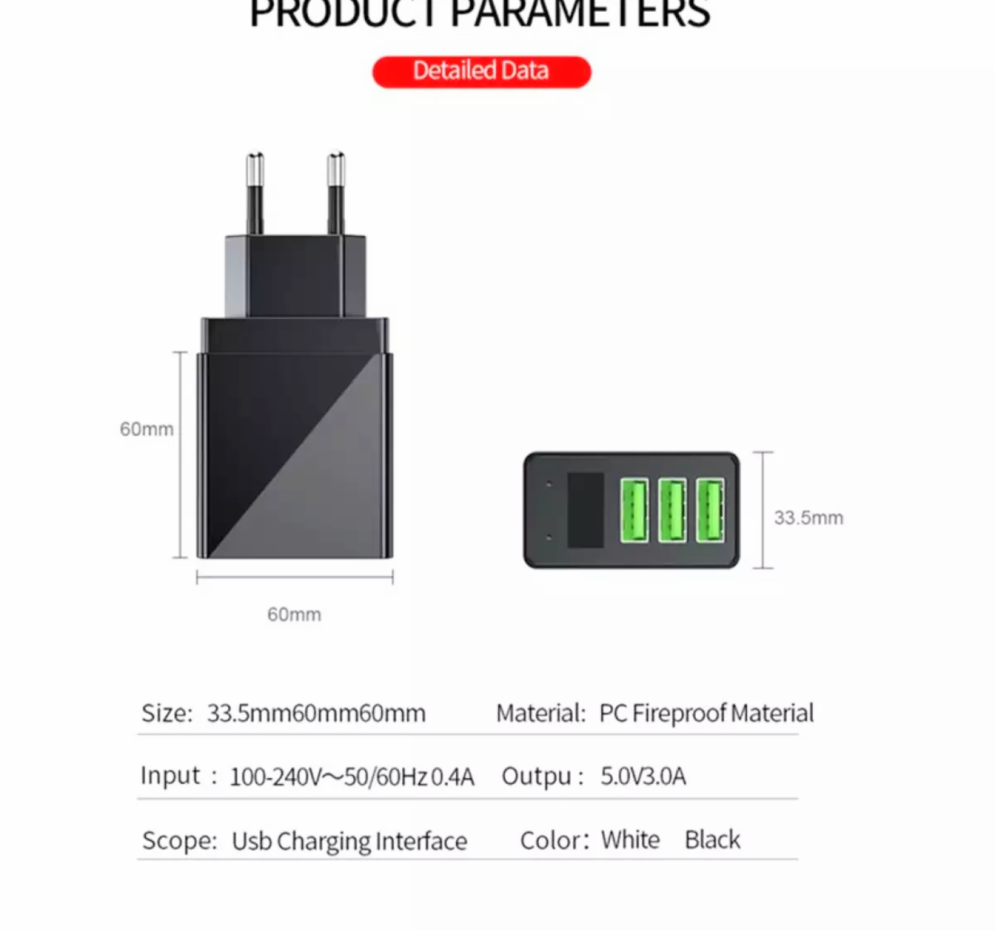 CỦ SẠC ĐIỆN THOẠI VỚI 3 CỔNG SẠC USB HIỂN THỊ LED BÁO ĐIỆN ÁP KHI SẠC THÔNG MINH MẪU MỚI HÀNG CAO CẤP LOẠI TỐT