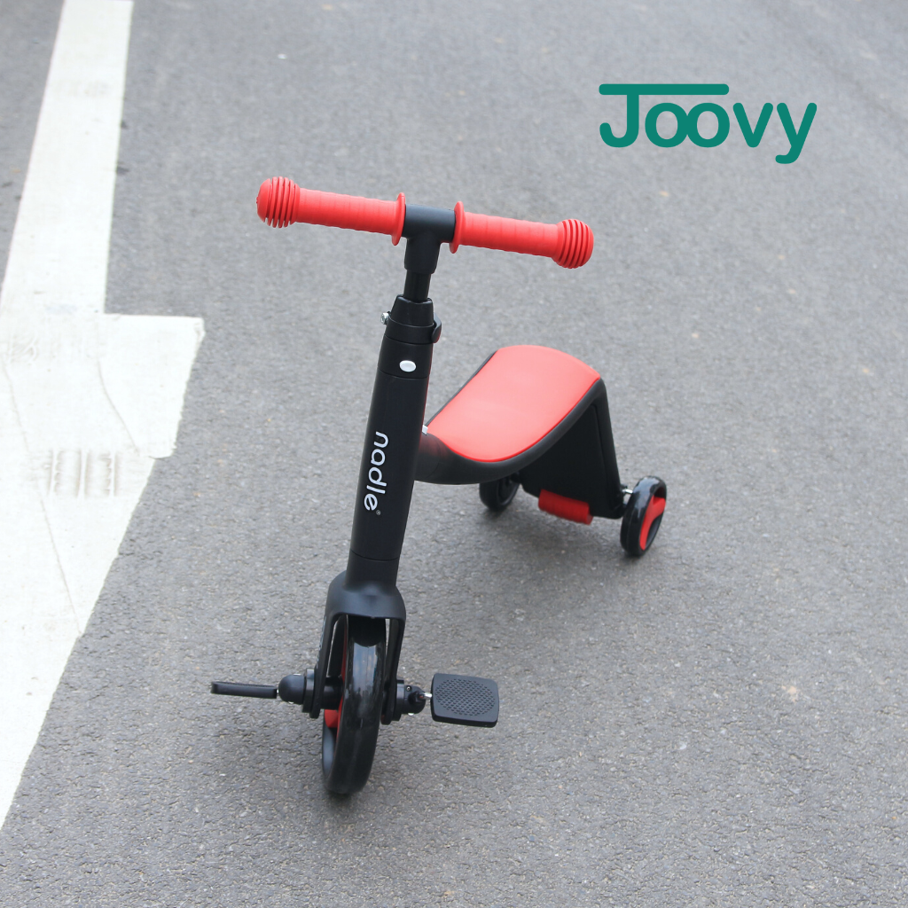 Xe trượt Scooter cho bé kiêm xe chòi chân và xe đạp 3 trong 1 cho bé từ 1 tới 6 tuổi Nadle TF3 Joovy - Bảo hành 12 tháng