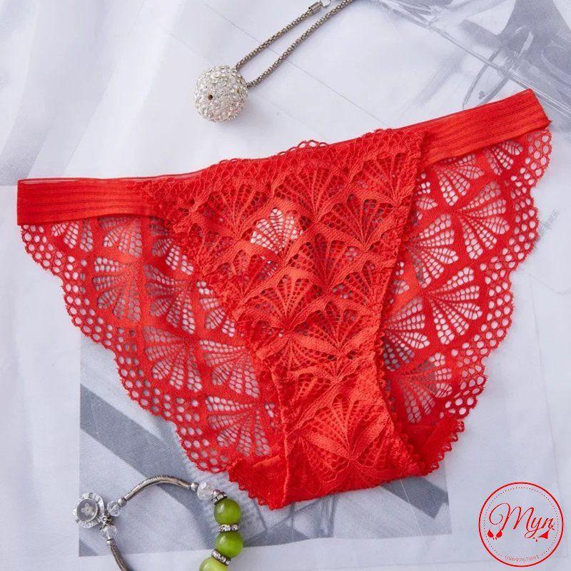 QUẦN LÓT REN DÂY HÔNG BẢN TO 0370