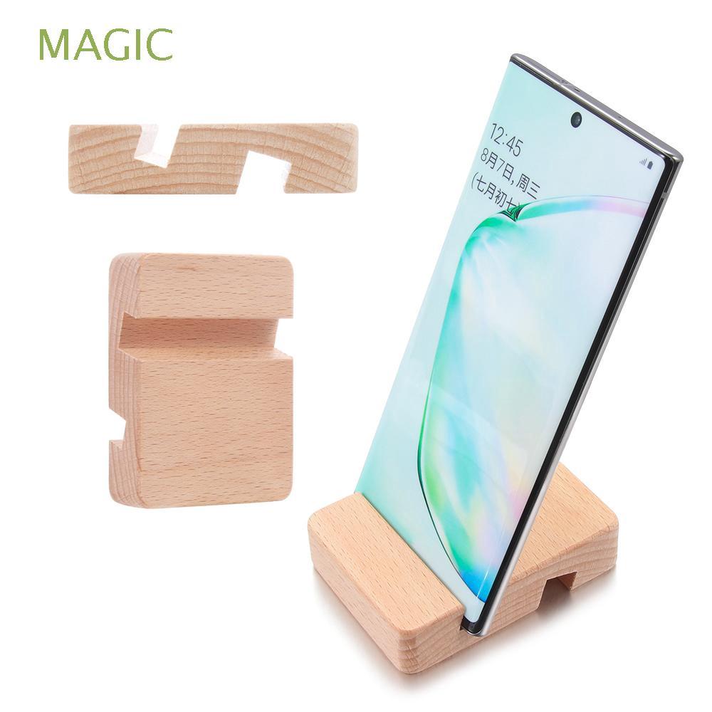 Giá đỡ điện thoại bằng gỗ Universal Magic Foldable, tiện lợi dễ sử dụng