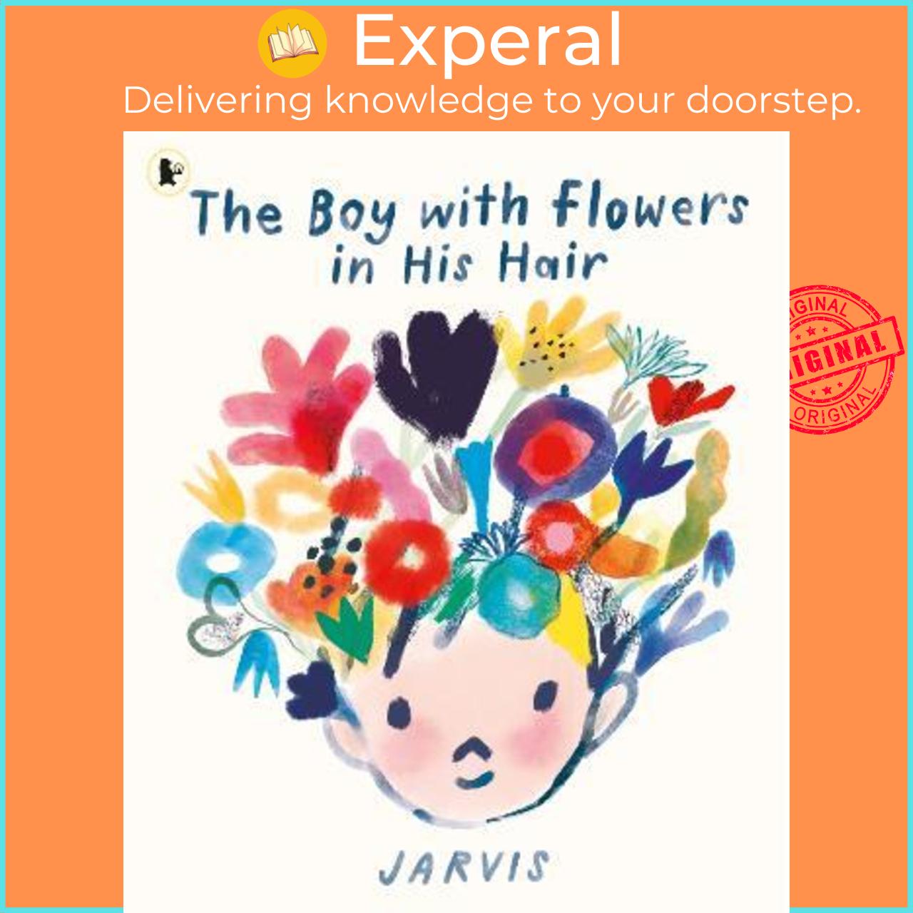 Sách - The Boy with Flowers in His Hair by Jarvis