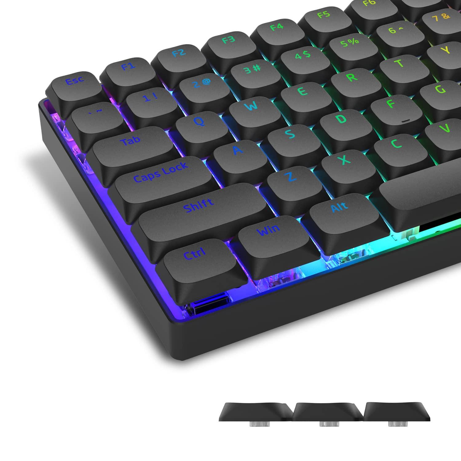 PBT%20Custom%20low%20Profile%20KeyCaps%20118%20Keys%20xvx%20Horizon%20KeyCaps%20for%2060 %% 2065 %% 2075%20100%