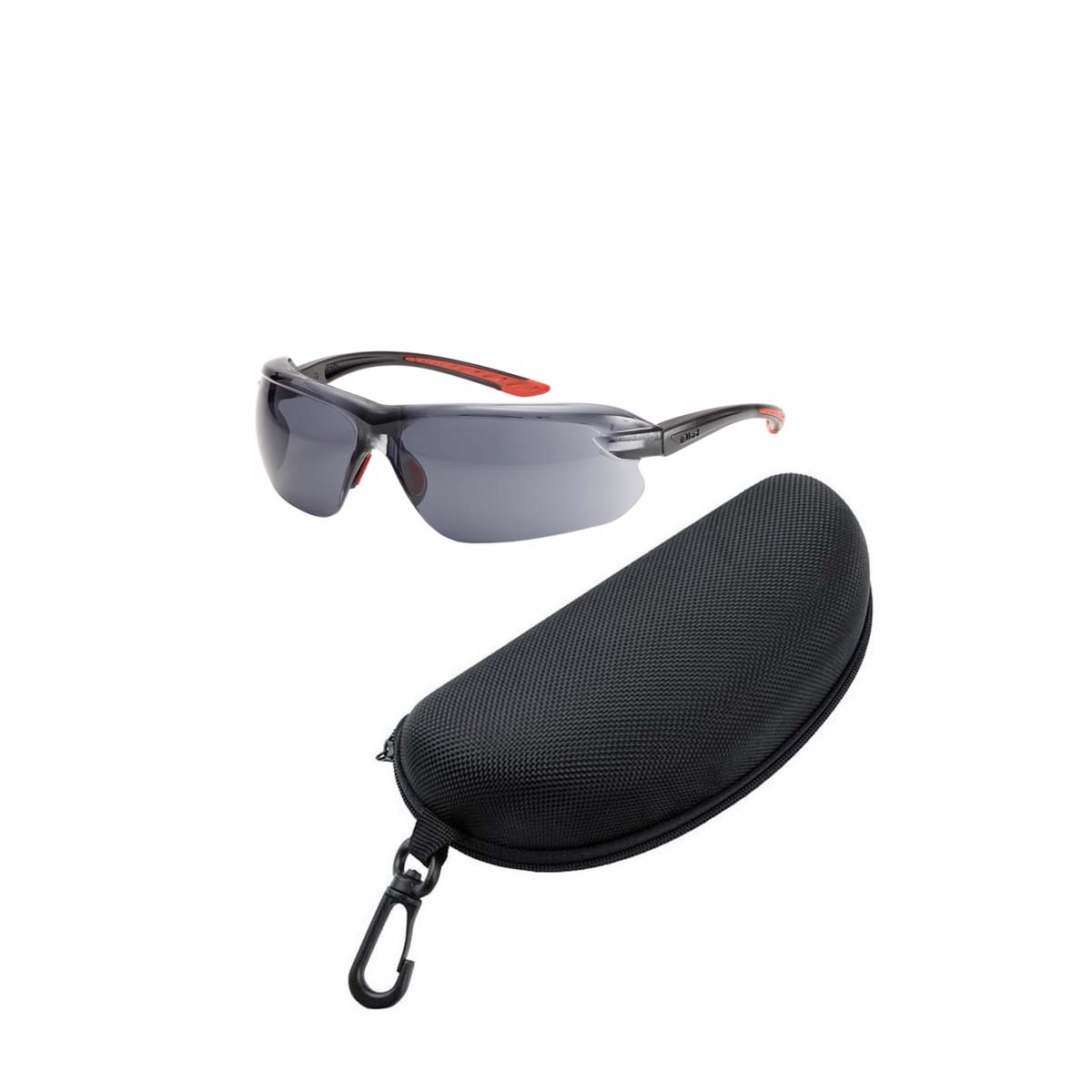 Kính Bảo Hộ BOLLE IRI-S IRIPSF 1670002A Safety Eyewear Clear Anti-Scratch/Anti-Fog Len, (tặng kèm hộp đựng kính)