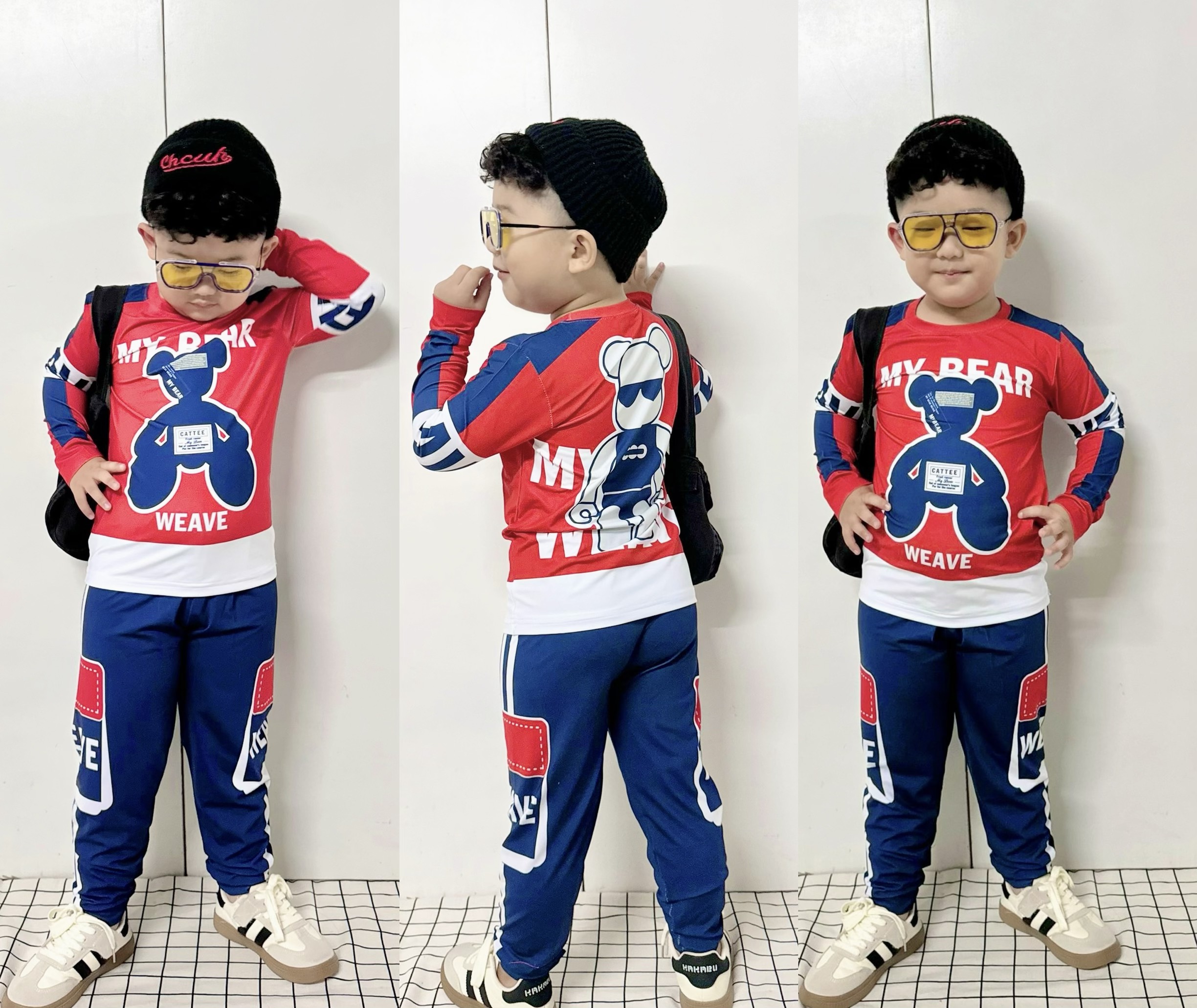 Đồ bộ bé trai, Bộ ngủ dài tay cho bé trai hình thể thao Siêu nhân từ 12-40kg chất thun lạnh mềm mịn mát