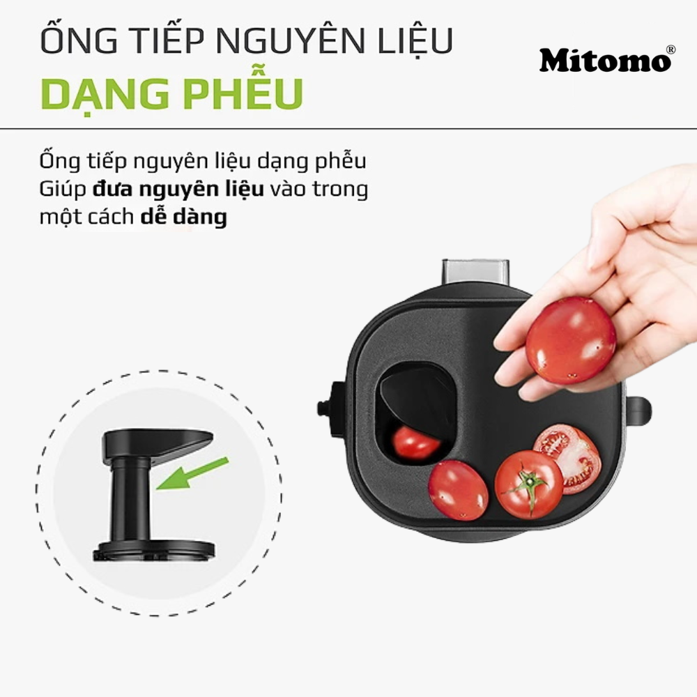 Máy ép hoa quả Mitomo-EC55 hàng chính hãng bảo hành 3 năm