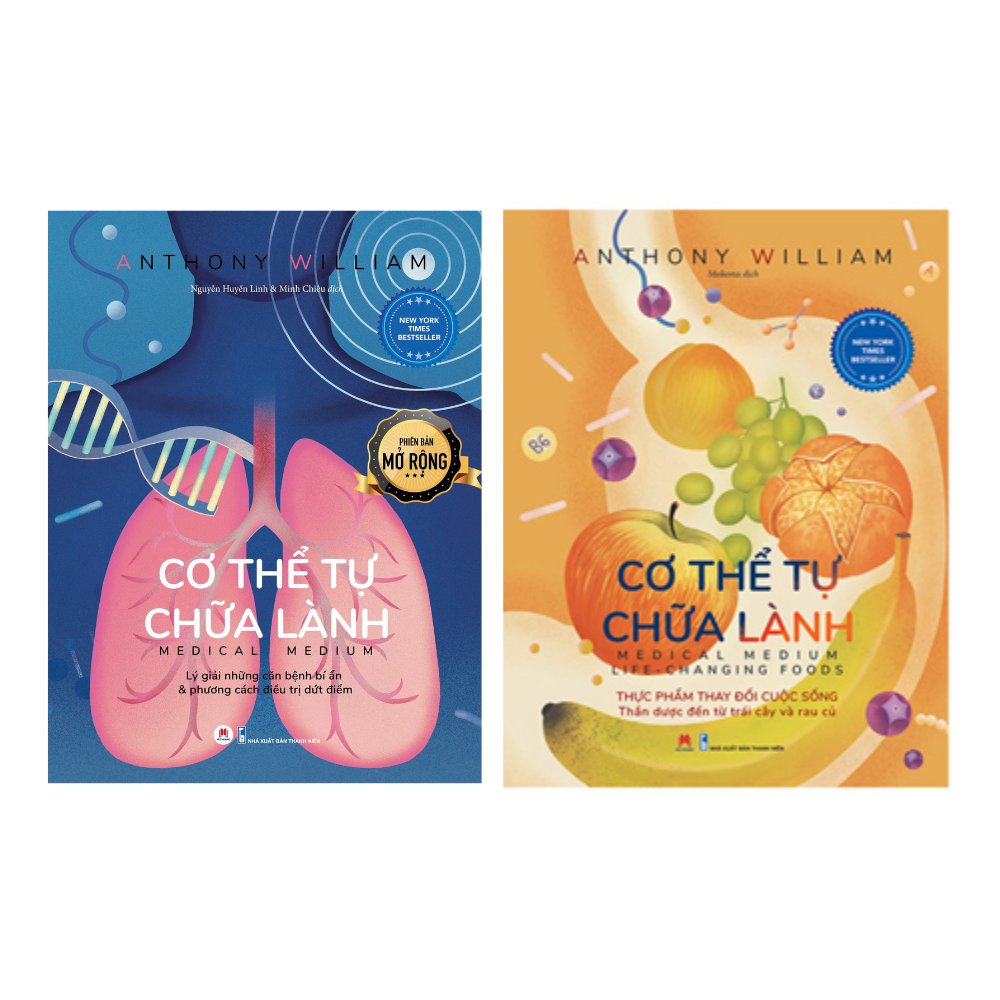 Combo 2 Cuốn Cơ Thể Tự Chữa Lành