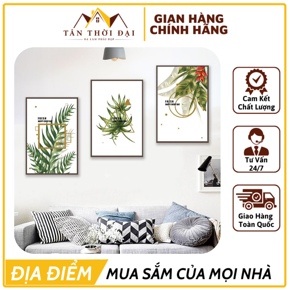 Tranh Vải Các Mẫu, Tranh Decor, Tranh Treo Tường Trang Trí Nội Thất - Tổng Kho Nội Thất Tân Thời Đại