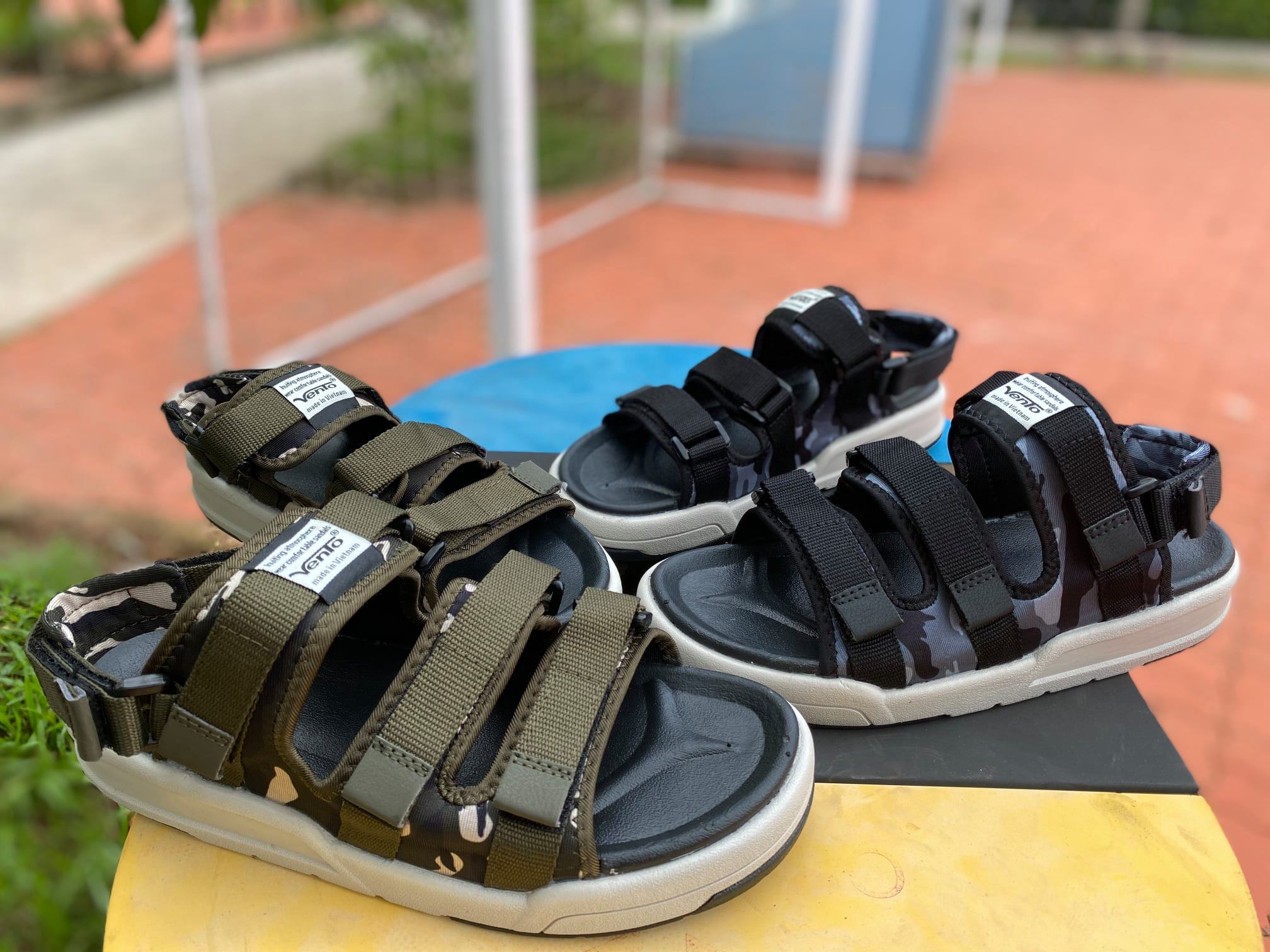 Giày Sandal Nam Nữ Quai Ngang Xuất Khẩu NV1001