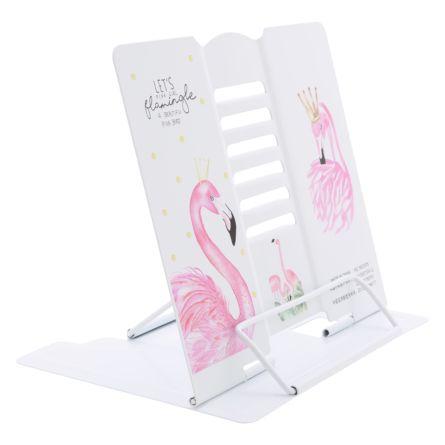 Giá Kẹp Sách, Đỡ Sách, Đọc Sách Chống Cận - Pink Bird