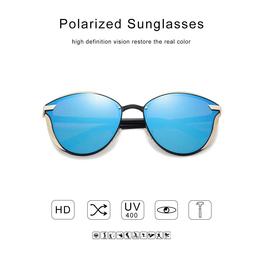 GXP Mắt Mèo Kính Mát Nữ Phân Cực Nữ Thời Trang Kính Mắt Chống Nắng Nữ Vintage Sắc Thái Oculos De Sol Feminino UV400