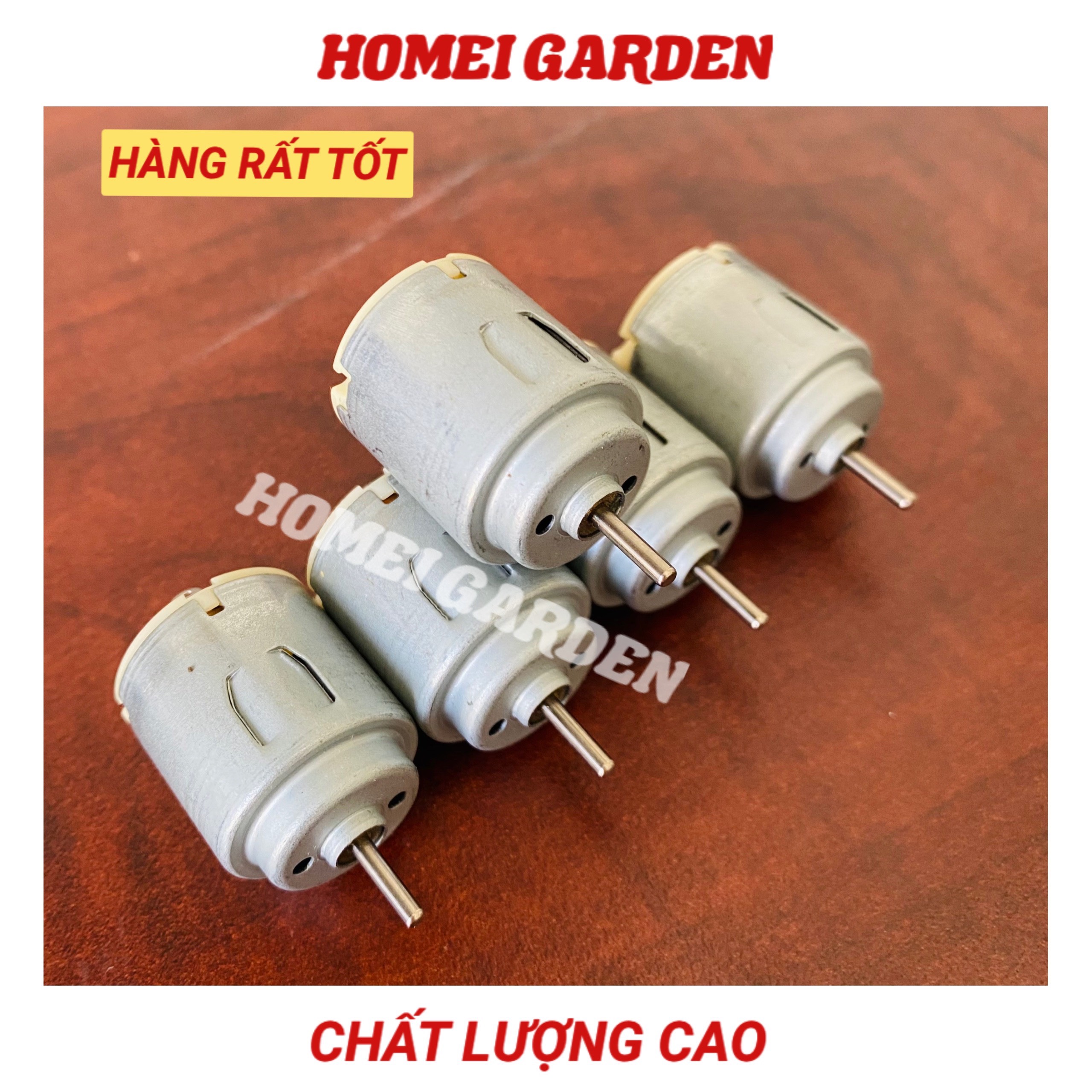 5 động cơ motor 140 mô tơ mini  điện áp 3V - 6V tốc độ 8500 - 16000 RPM - CM0006