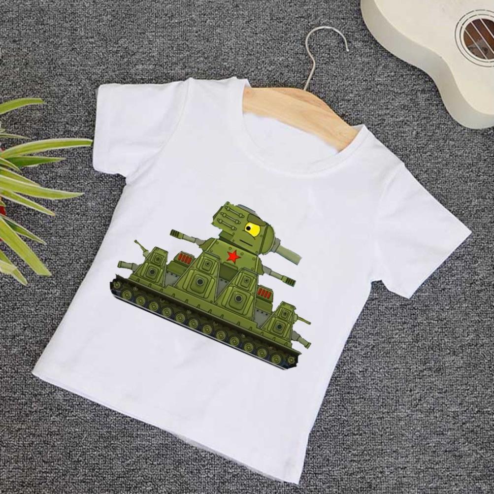(SALE HOT) BST Mẫu áo thun in hoạt hinh xe tăng đại chiến đẹp - có size trẻ em giá rẻ