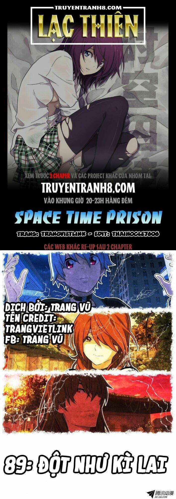 nhà tù không thời gian - space time prison chapter 89 1