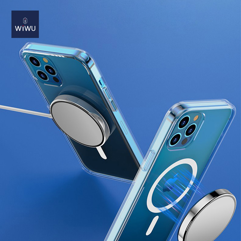 Ốp Lưng Điện Thoại WiWU Trong Suốt Dùng Cho iPhone 12 / iPhone 13 - Hàng Chính Hãng