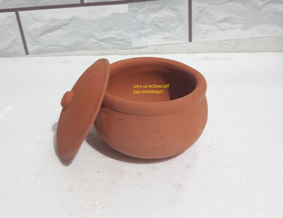 Niêu nồi đất kho cá nấu cơm nhí R10 cm