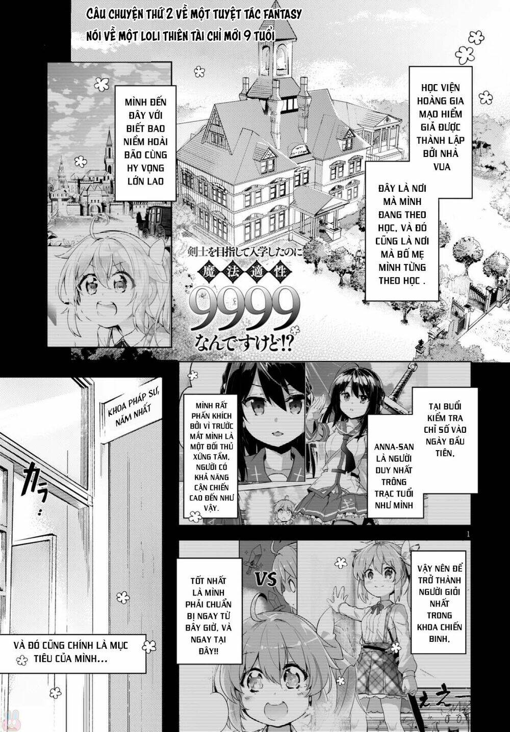 kenshi o mezashite nyugaku shitanoni maho tekisei 9999 nandesukedo!? chapter 2 4