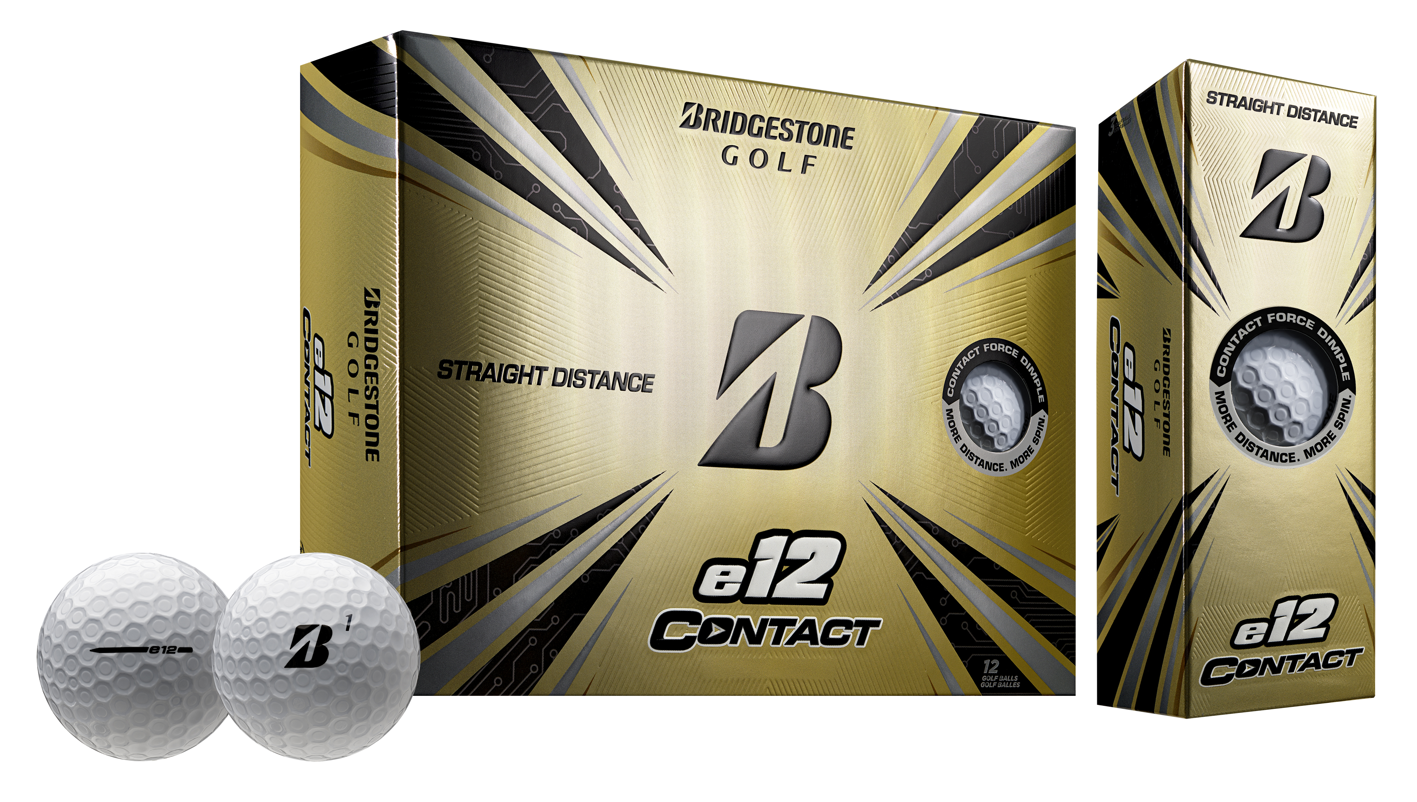 Bóng gôn Bridgestone e12 CONTACT