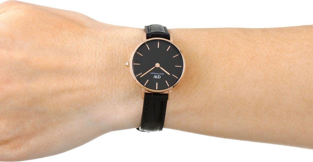 Đồng hồ nữ DANIEL WELLINGTON PETITE READING ROSE BLACK 28MM DW00100223