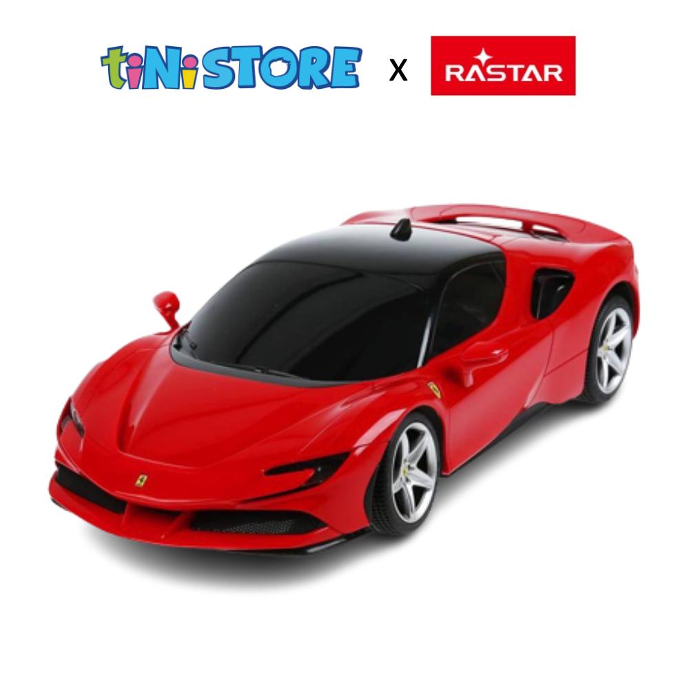 tiNiStore-Đồ chơi xe điều khiển 1:18 Ferrari SF90 Stradale Rastar 97500