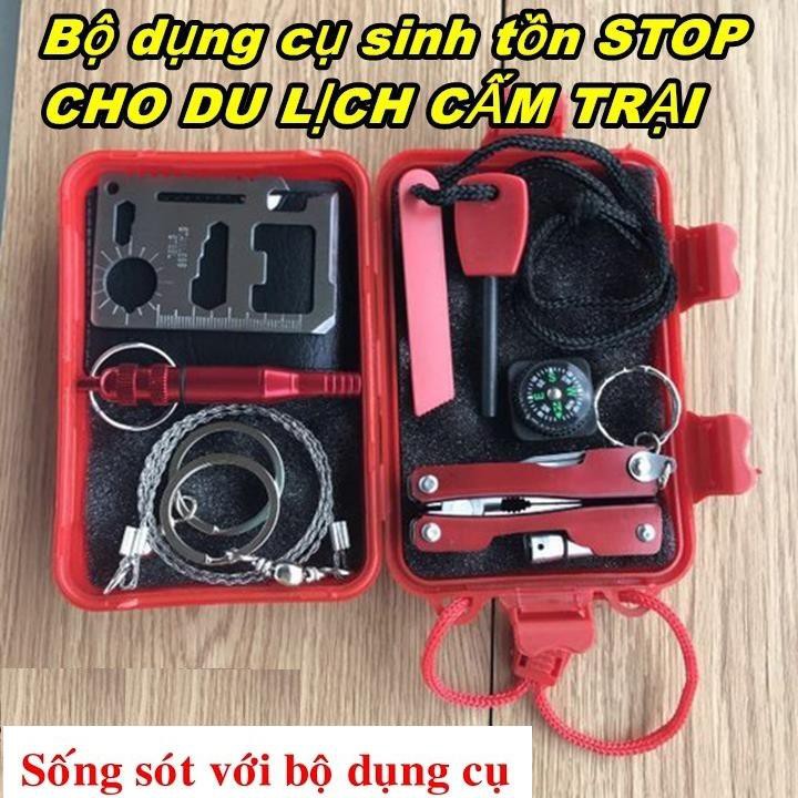 Bộ Dụng Cụ Sinh Tồn SOS Hộp Đỏ - PaKaSa