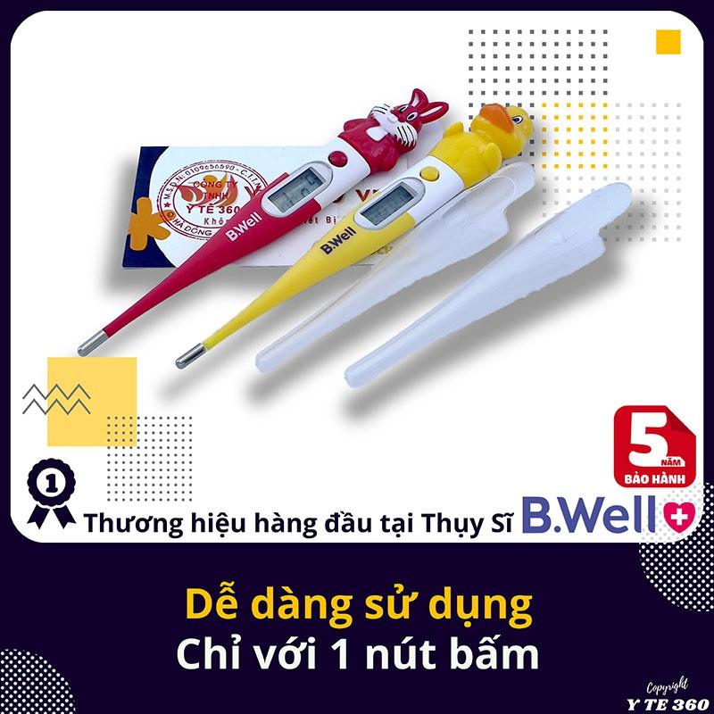 Nhiệt kế điện tử kẹp nách, miệng B Well WT 06 | Sản Xuất Tại Thụy Sĩ