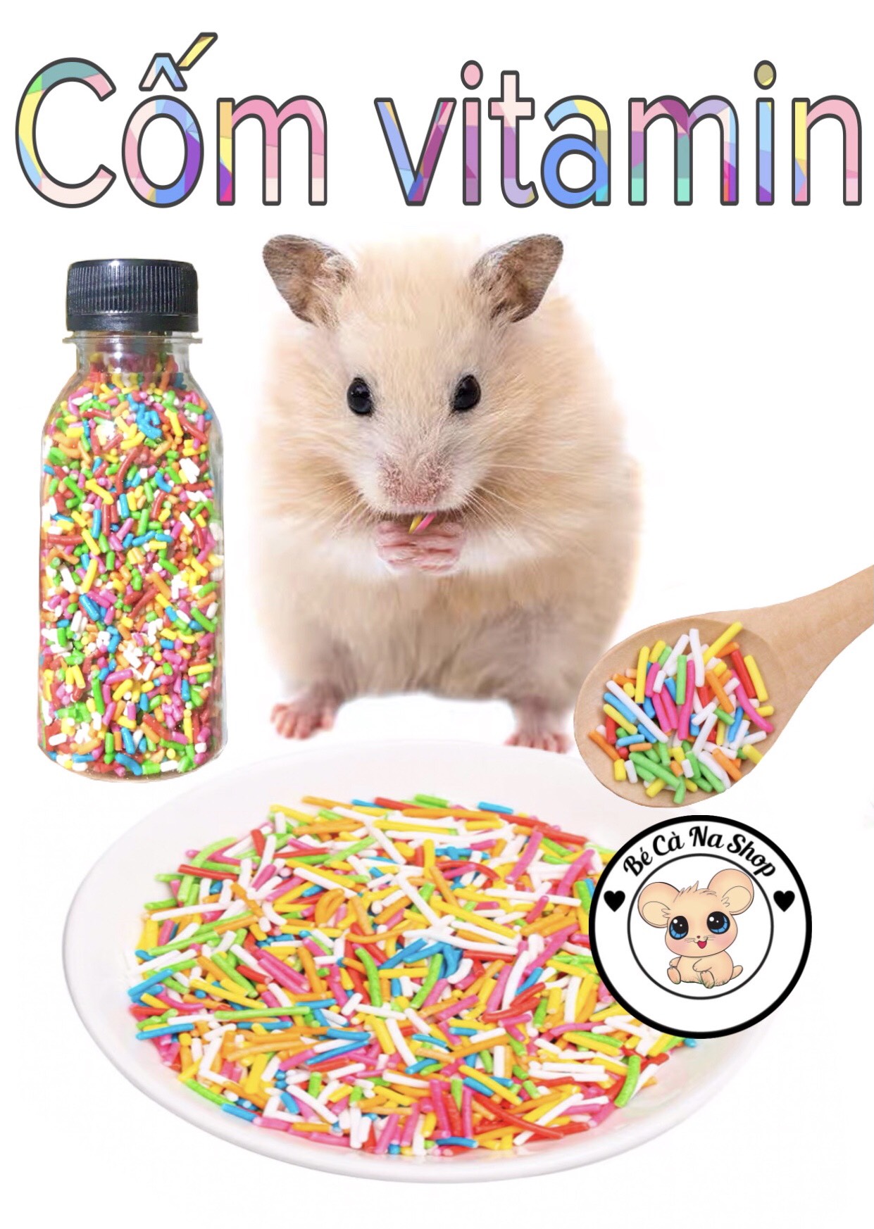 Cốm vitamin dinh dưỡng cho hamster 