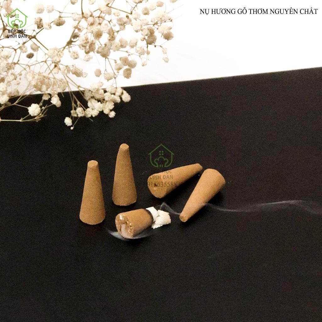 Nhang Nụ Sạch Gỗ Thơm Nguyên Chất HAHANCO  Xông Phòng, Thác Khói