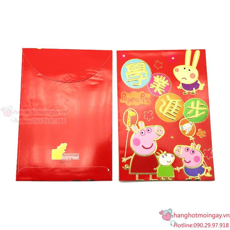 combo 6 bao lì xì Peppa Pig LX47