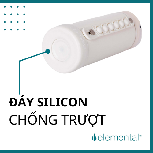 Bình giữ nhiệt elemental Pop màu trắng 414ml, inox 304, giữ nhiệt tốt, FDA Hoa Kì, bình đa năng có kèm ống hút cho bé đi học Chờ duyệt
