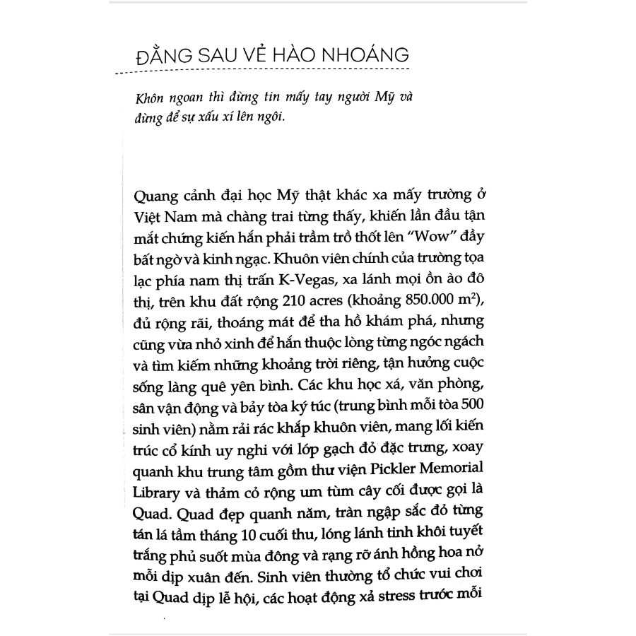 Đẹp Trai Không Ngại Đi Mỹ