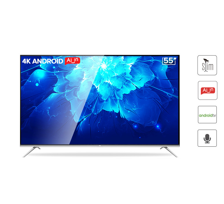 Smart Tivi TCL Android 55inch 4K 55T6 - Hàng chính hãng (chỉ giao HCM)