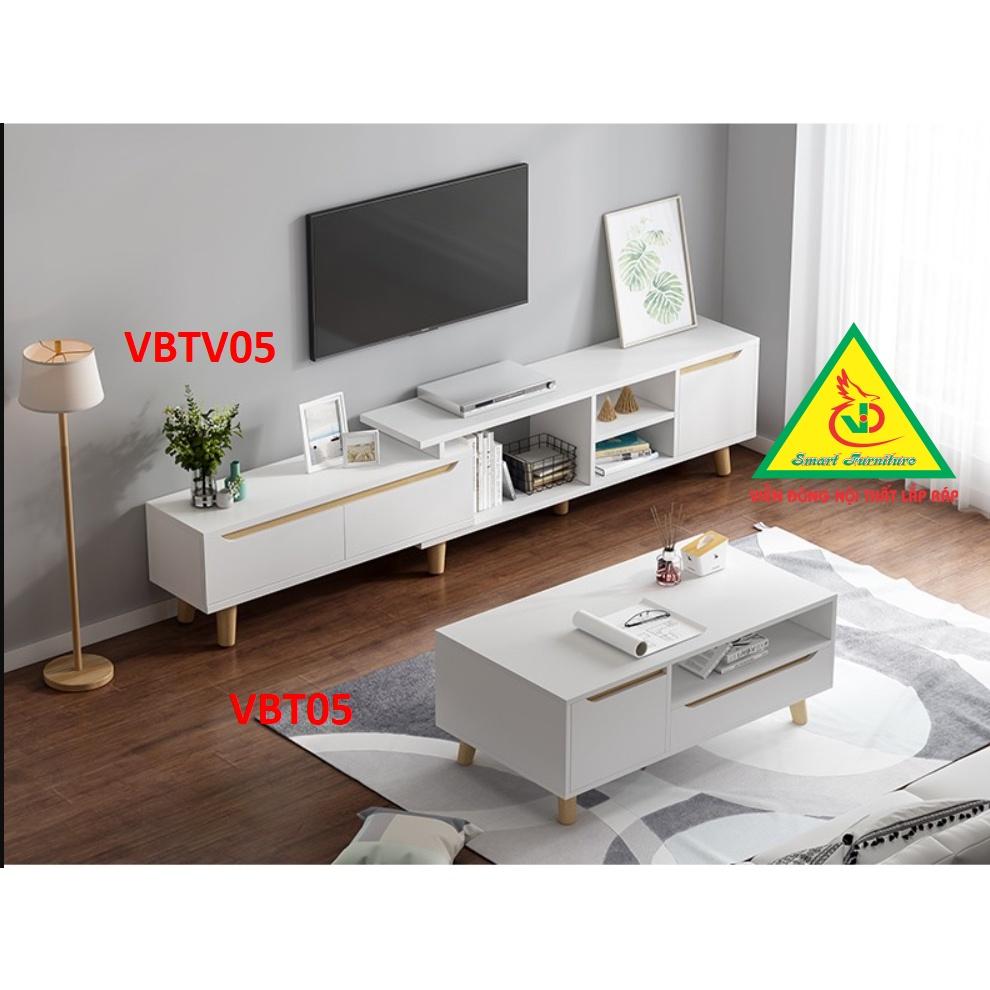 Bàn trà đơn giản VBT05 - Nội thất lắp ráp Viendong Adv