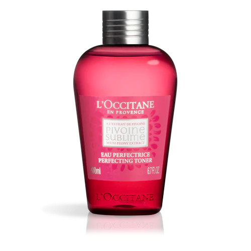 Nước làm se khít lỗ chân lông hương hoa Mẫu Đơn Loccitane 200ml/Peony Perfecting Toner 200ml