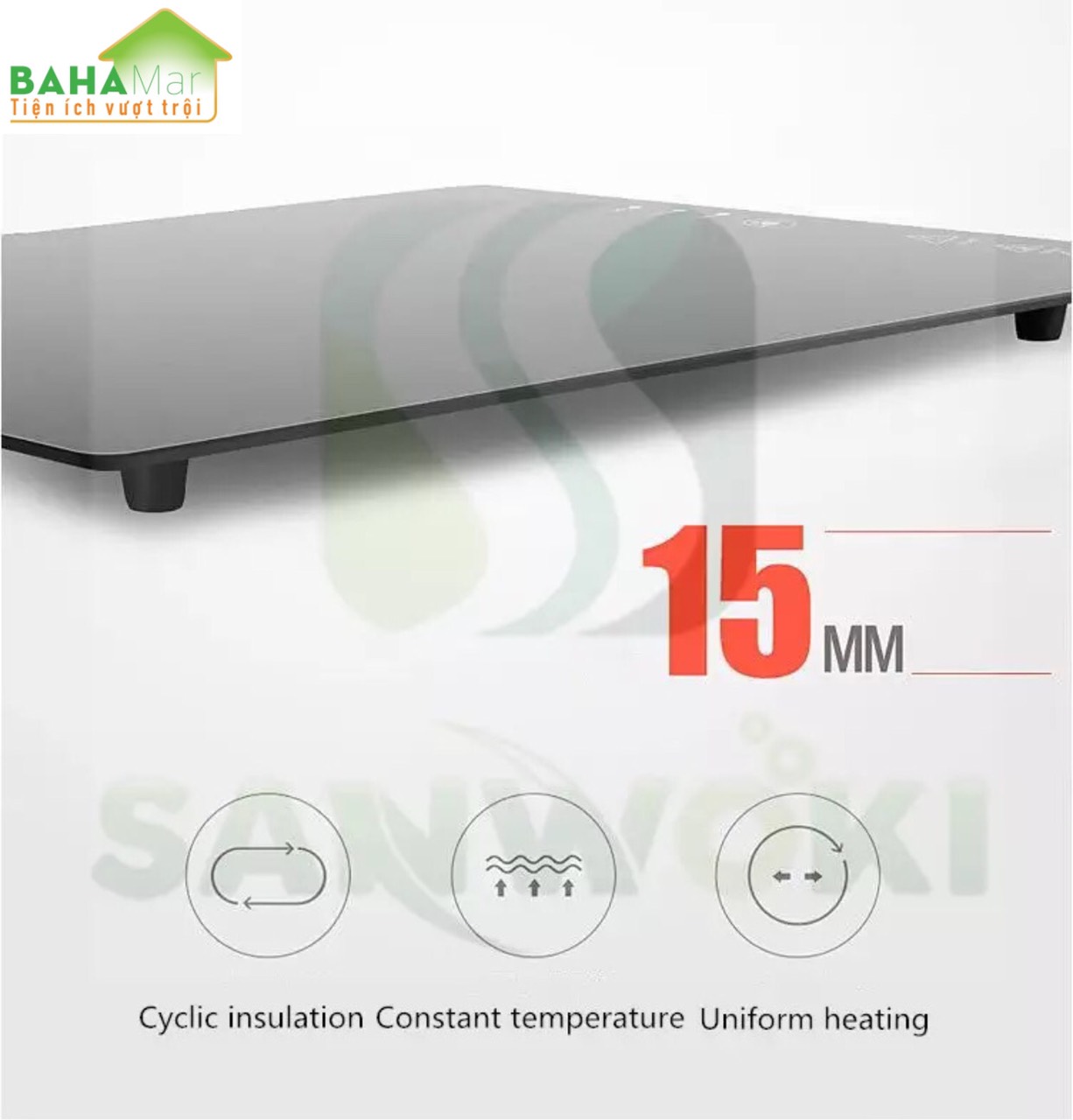 MÂM ĐIỆN THÔNG MINH CÁCH NHIỆT LÀM NÓNG GIỮ ẤM THỨC ĂN BAHAMAR cho bữa ăn hoàn hảo đảm bảo chất lượng ngon lành đến cuối bữa