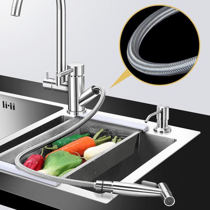 Bộ Vòi Nước Inox Đa Năng Cao Cấp