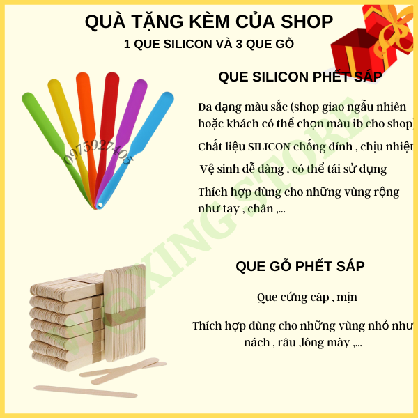 Combo Nồi Nấu Sáp Wax Lông Nóng Pro Wax 100,Sáp Wax Lông,Mỡ Trăn