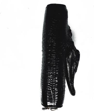 Ví nữ da cá sấu Huy Hoàng nhiều ngăn đầu cá sấu màu