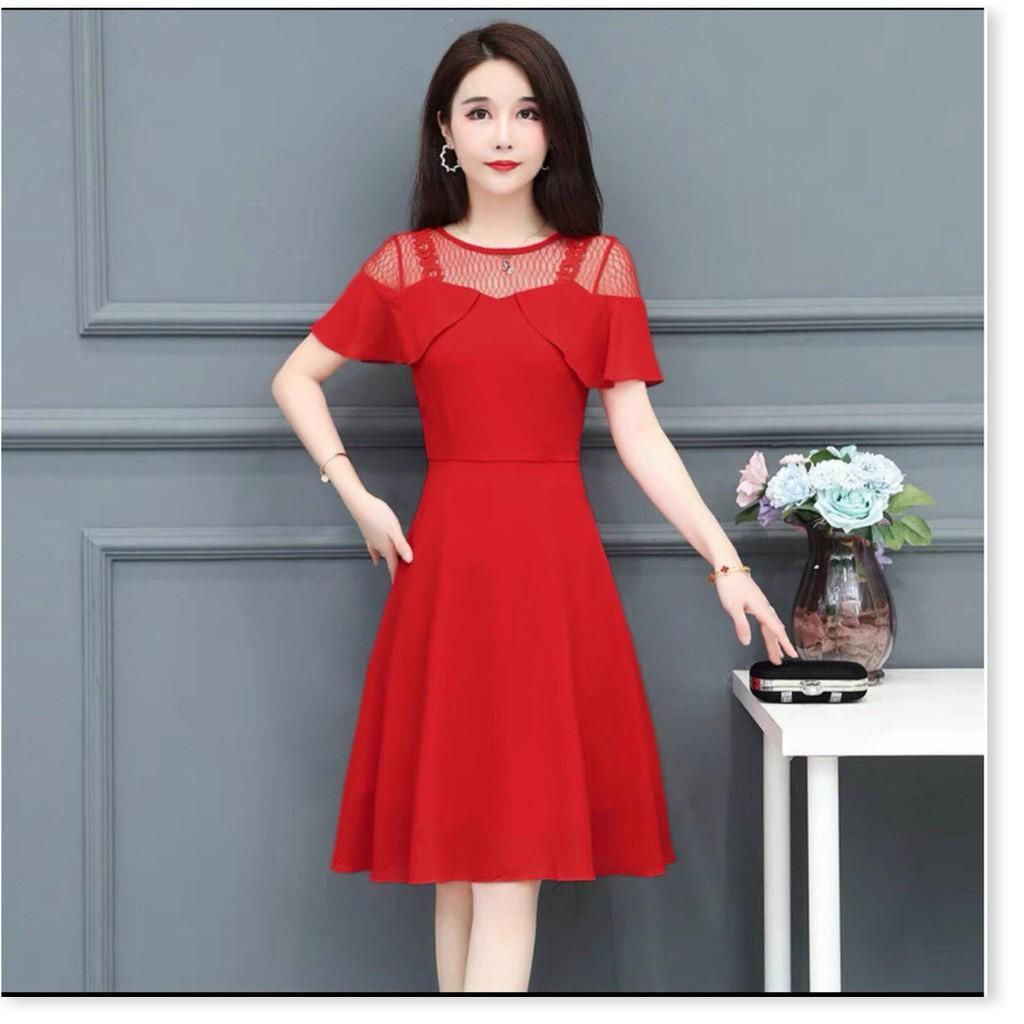 ĐẦM COTTON LẠNH 2 MÀU SANG TRỌNG