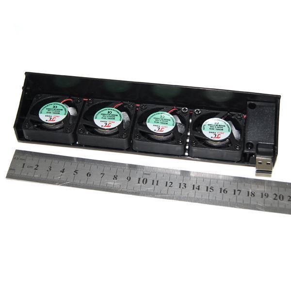 USB Cooling 4 Fan Cooler for 3 PS3