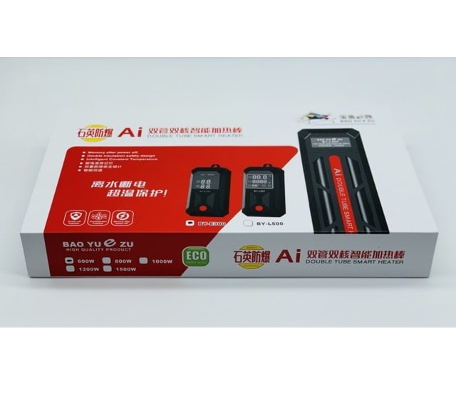 Máy sưởi bể cá Baoyu BY-E300 600W-800W-1000W-1200W-1500W