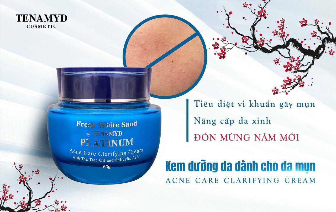 Kem dưỡng dành cho da mụn Acne Care Clarifying Cream TENAMYD